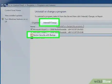 Image titled Uninstall Norton Antivirus Software Step 9