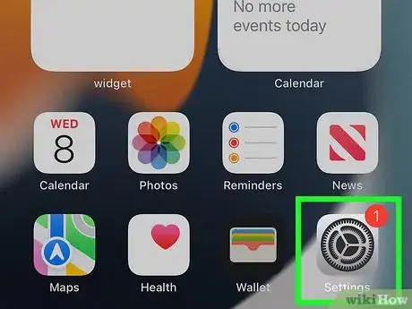 Image titled Set Up iCloud Email on iPhone Step 1