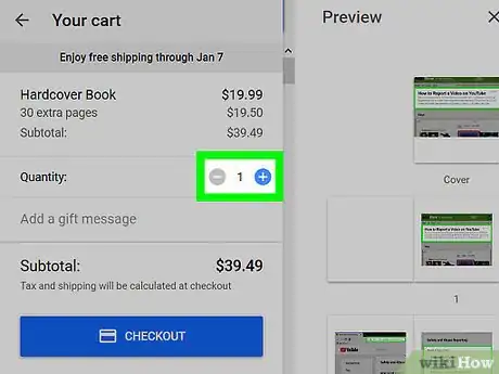 Image titled Create a Google Photo Book on PC or Mac Step 17