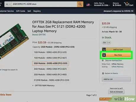 Image titled Upgrade Memory in an Asus Eee PC Step 1