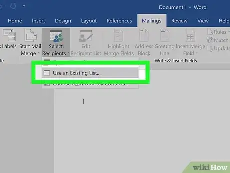 Image titled Mail Merge in Microsoft Word Step 11