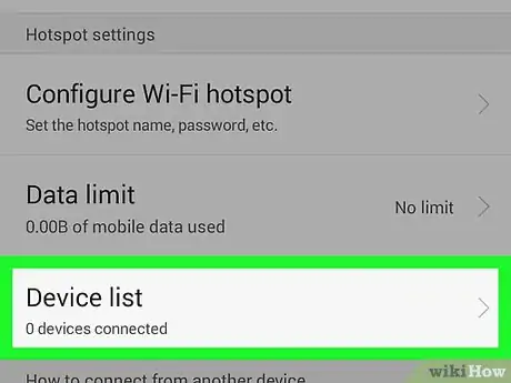 Image titled View Who Is Connected to Your Hotspot on Android Step 4