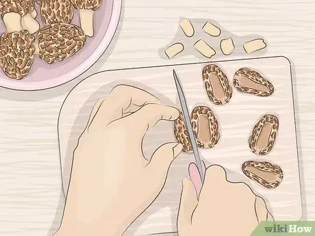 Image titled Saute Morel Mushrooms Step 3