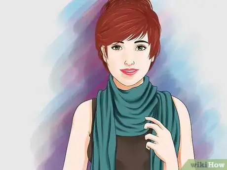Image titled Tie a Scarf Around the Neck Step 3