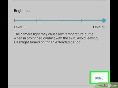 Image titled Adjust Flashlight Brightness on Galaxy S9 Step 5