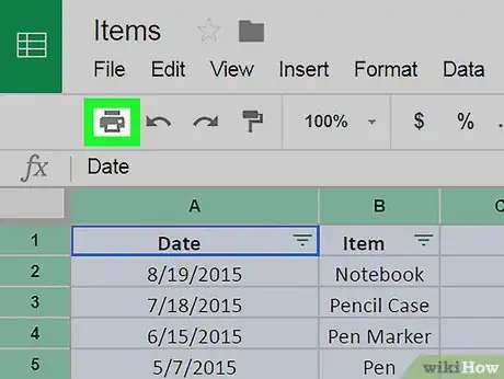 Image titled Set Print Area on Google Sheets on PC or Mac Step 4