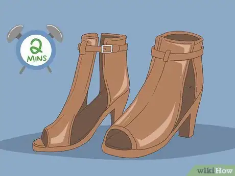 Image titled Stretch Open Toe Leather Shoes Step 11