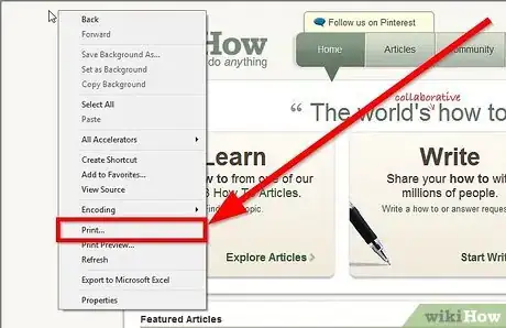Image titled Print from Internet Explorer Step 4