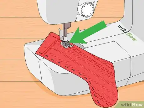 Image titled Make Christmas Stockings from Sweaters Step 5