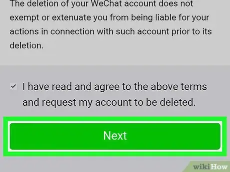 Image titled Delete a WeChat Account on Android Step 7