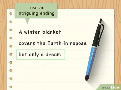 Image titled Write a Haiku Poem Step 10