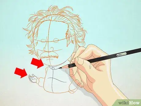 Image titled Draw Albert Einstein Step 5