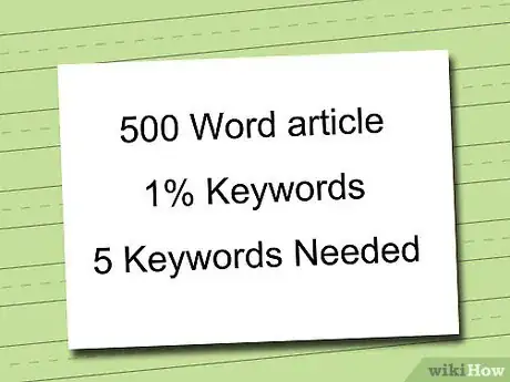 Image titled Write a Keyword Article Quickly Step 3