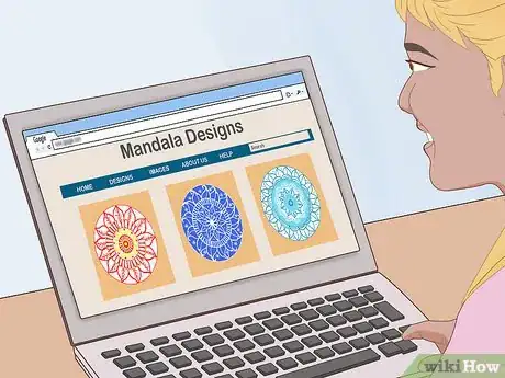 Image titled Crochet a Mandala Step 1