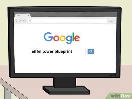 Image titled Make an Eiffel Tower Step 1