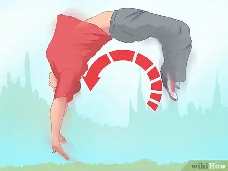Image titled Run up a Wall and Flip Step 1