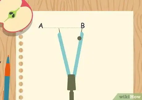 Image titled Construct a Triangle when Two Sides and the Included Angle are Given (SAS Criterion) Step 04