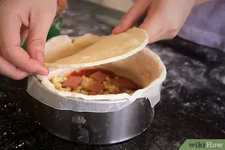 Image titled Bake a Pizza Cake Step 6