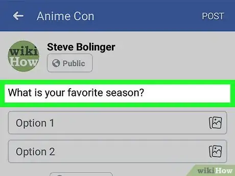 Image titled Create a Poll on a Facebook Event on Android Step 9
