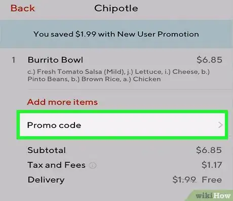 Image titled Tip on DoorDash on Android Step 5