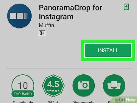 Image titled Post a Panorama on Instagram on Android Step 1
