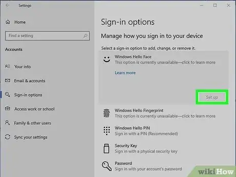 Image titled Set Up Windows Hello Step 2