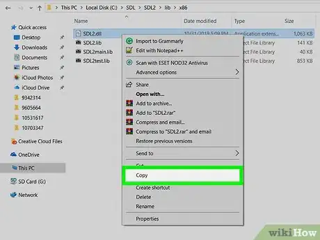 Image titled Set Up SDL with Visual Studio 2017 Step 13