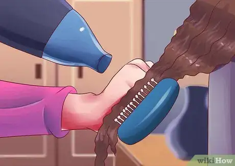 Image titled Blowout and Straighten Kinky Curly Natural Hair Step 5