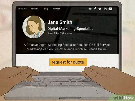 Image titled What Should You Put on a Personal Website Step 2