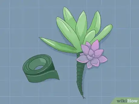 Image titled Make a Succulent Boutonniere Step 8