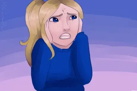 Image titled Stressed Woman Holds Face.png