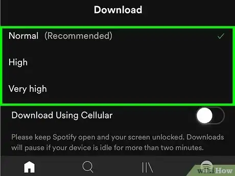 Image titled Change the Streaming and Download Sound Quality on Spotify Step 11