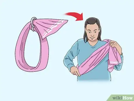 Image titled Wear a Ring Sling Step 3
