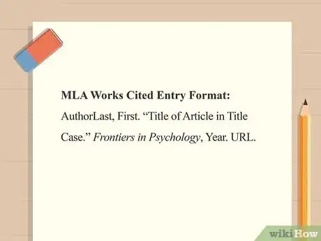 Image titled Cite Frontiers in Psychology Step 1