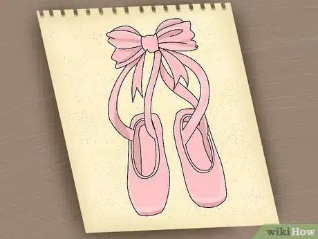 Image titled Draw Ballet Slippers Step 5