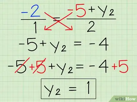 Image titled Find the Second Endpoint Algebraically when Given One Endpoint and the Midpoint Step 5