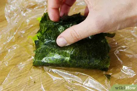 Image titled Make a Sushi Sandwich (Onigirazu) Step 9