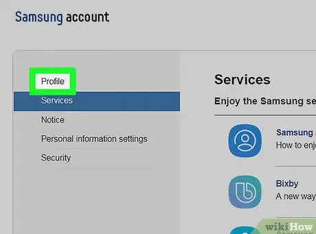 Image titled Delete a Samsung Account on PC or Mac Step 3