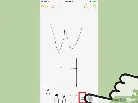 Image titled Draw in iPhone Notes Step 8