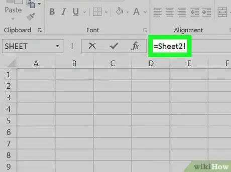 Image titled Link Sheets in Excel Step 6