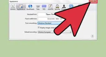 Change the Appearance Settings on Safari