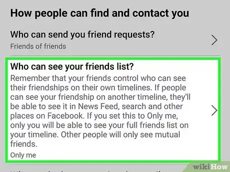Image titled Hide Mutual Friends on Facebook on Android Step 6