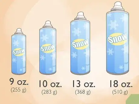 Image titled Choose a Can of Fake Snow Step 3