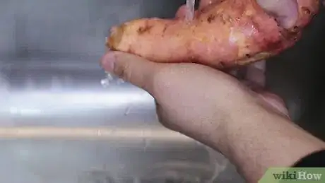 Image titled Cook a Sweet Potato in the Microwave Step 1