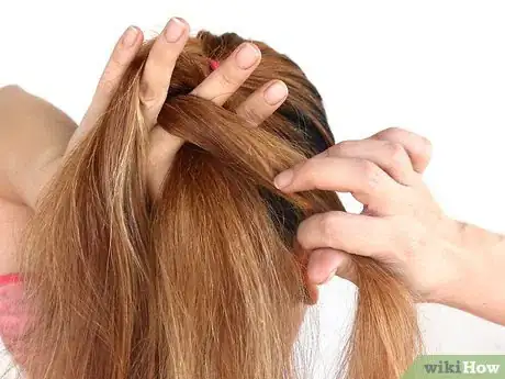 Image titled Do a 3D Flower Bun Step 7