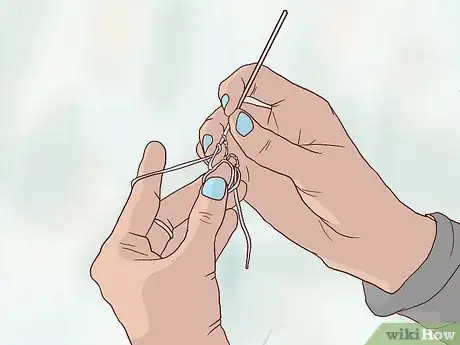 Image titled Crochet a Snowflake Step 4