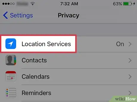 Image titled Turn Off Location Services on an iPhone Step 3