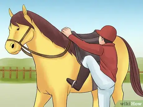 Image titled Follow Arena Etiquette While Horseback Riding Step 2