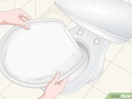 Image titled Fit a Toilet Seat Step 2