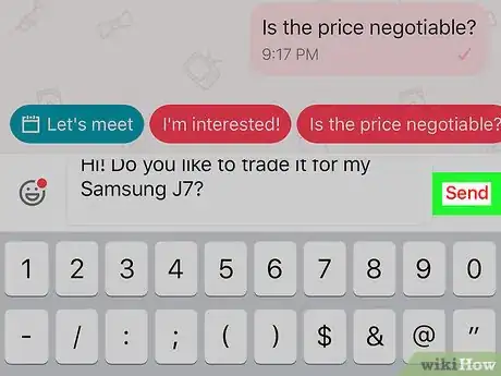 Image titled Use Messages on Letgo on iPhone or iPad Step 6